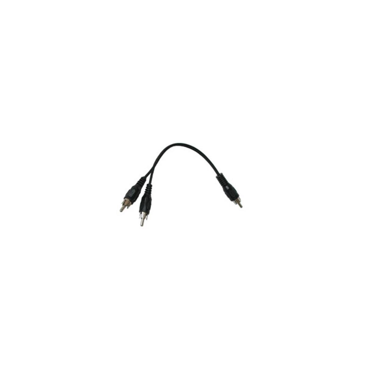Image of Audio 2000s ADC2103 6&quot; Dual RCA Plugs to RCA Plug Audio Cable