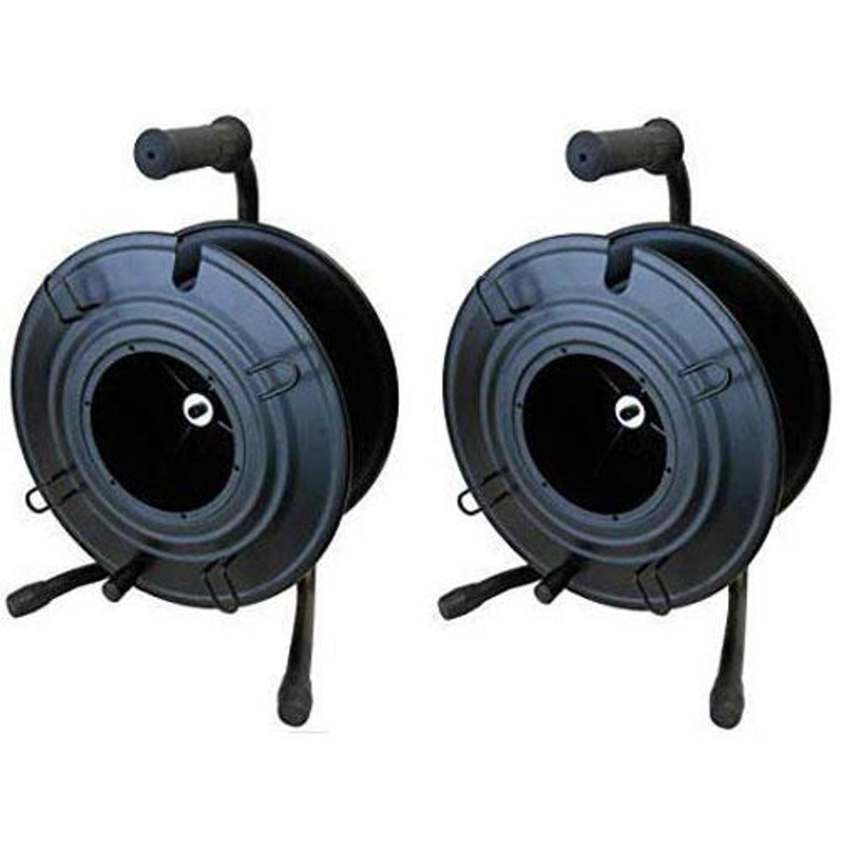 

Audio 2000s 330'x6mm Metal Cable Reel, 2-Pack