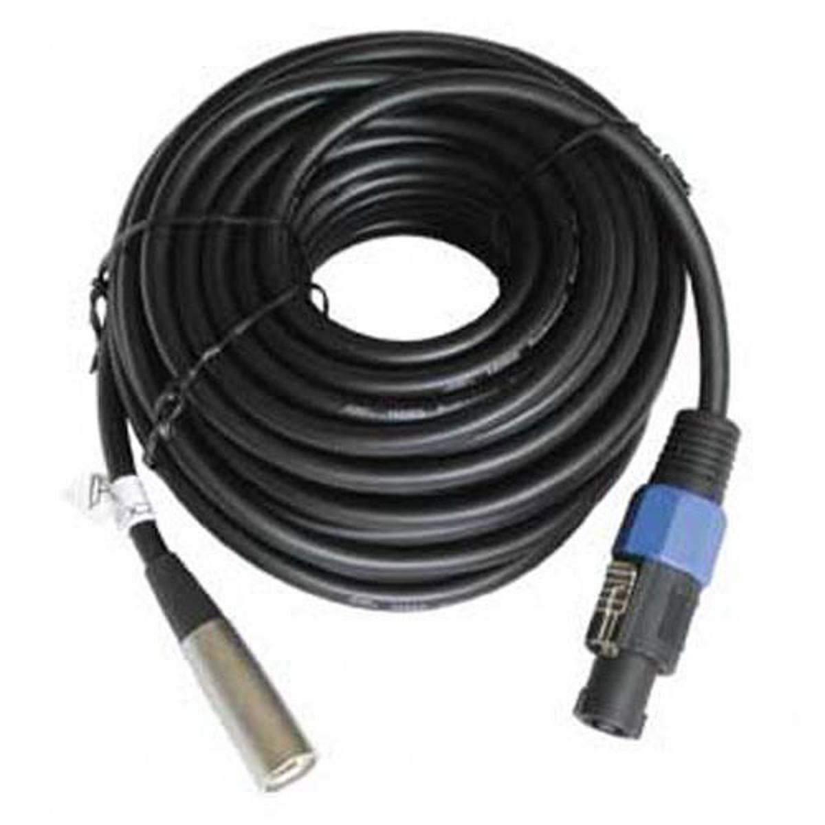

Audio 2000s ADC283M/5 25'x7mm 2-Pin Speakon Male to XLR Male Speaker Cable