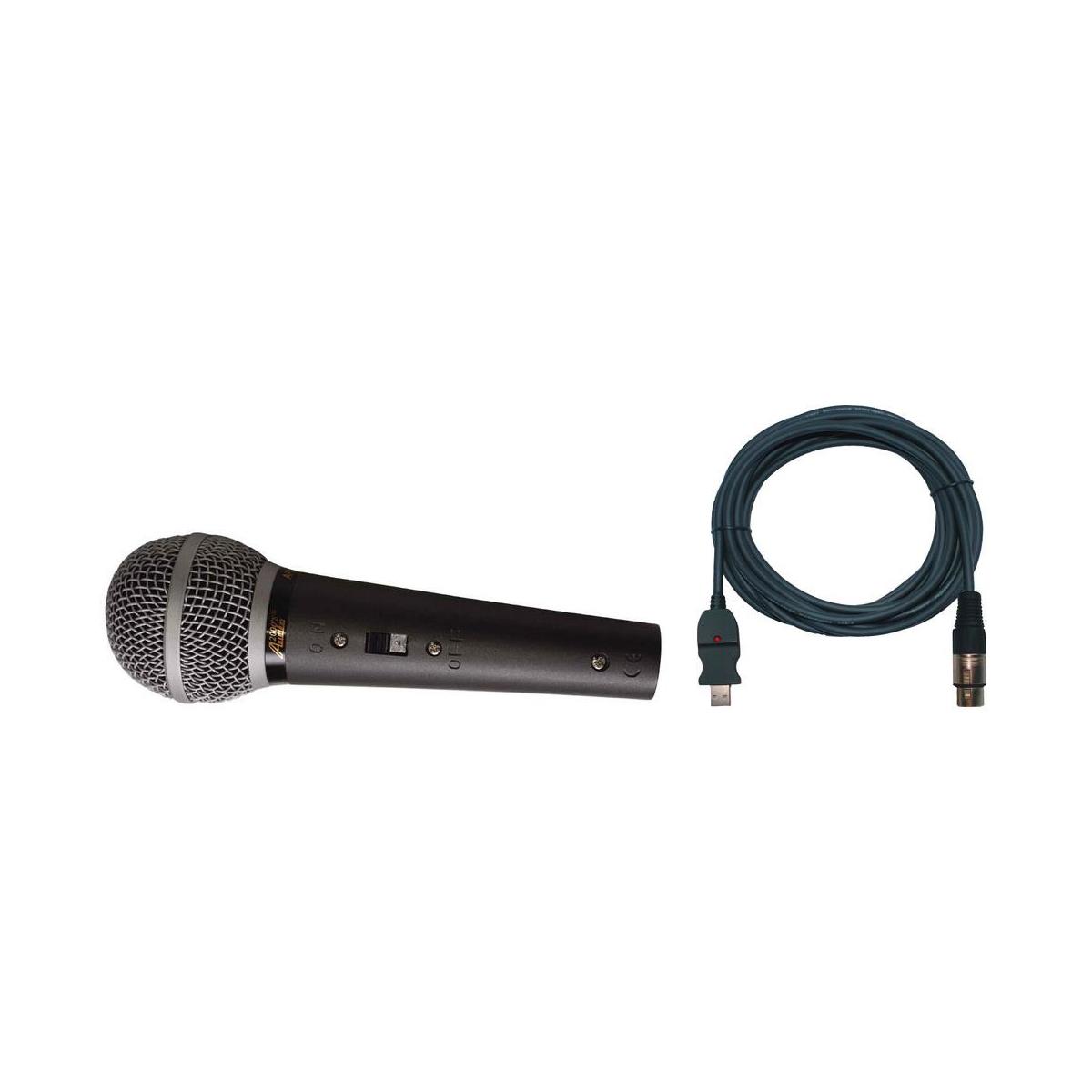 Image of Audio 2000s APM150USB Super-Cardioid Neodymium Dynamic Microphone