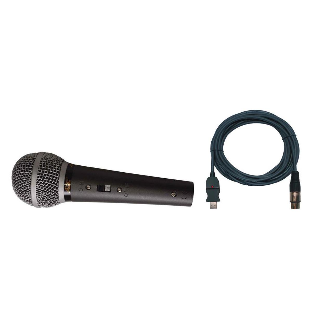 Image of Audio 2000s APM150USB Super-Cardioid Neodymium Dynamic Microphone