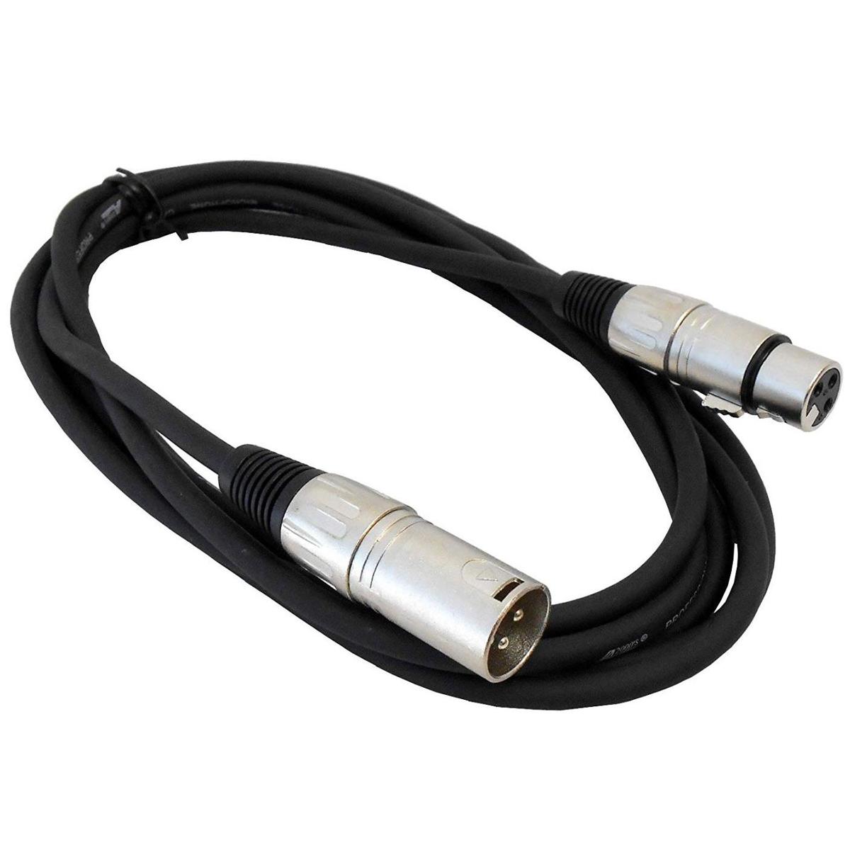 

Audio 2000s ADC2038 10'x6mm 24AWG XLR Female to XLR Male Microphone Cable