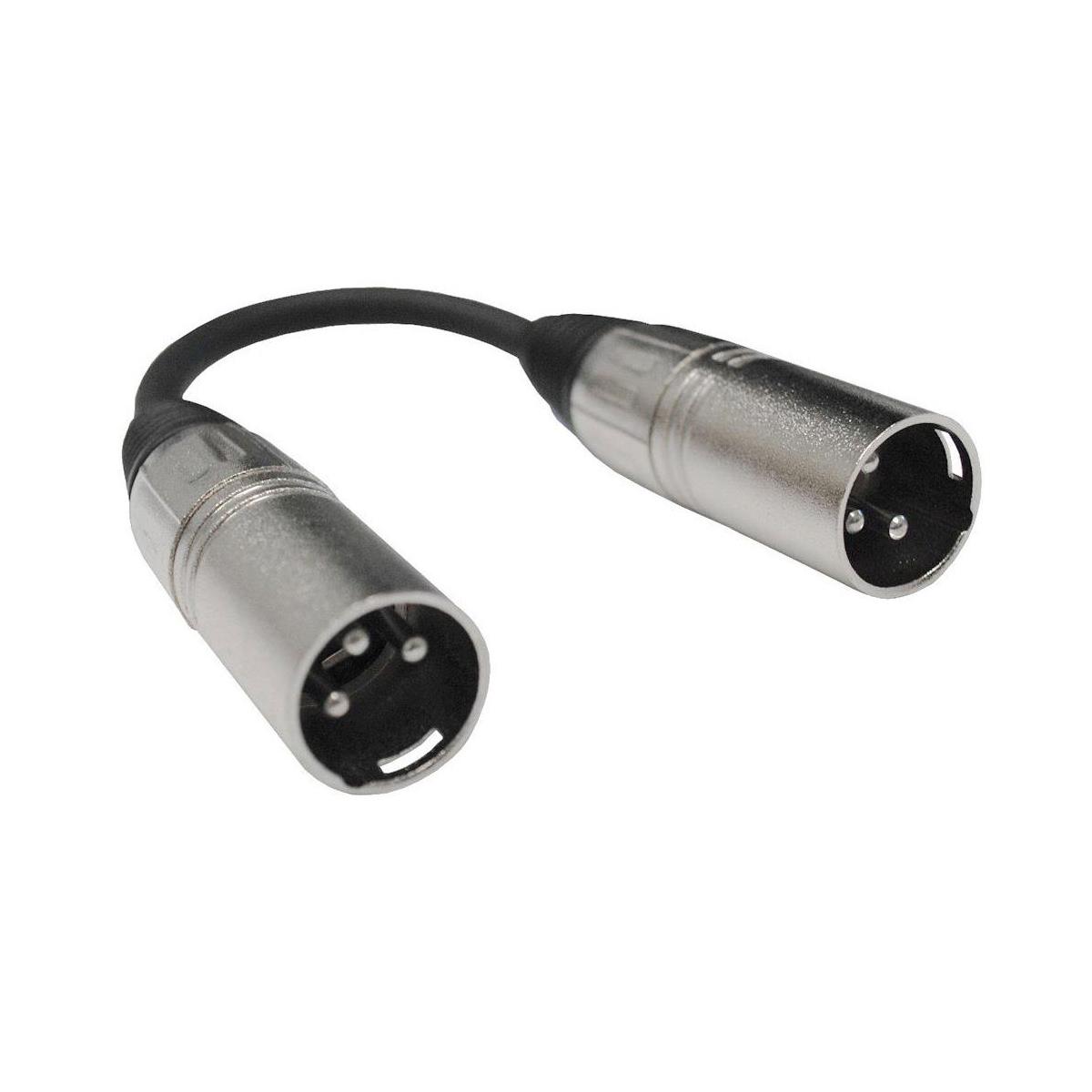 Image of Audio 2000s ADC203Q 6'x6mm XLRM to XLRM Connector Shielded Balanced Audio Cable