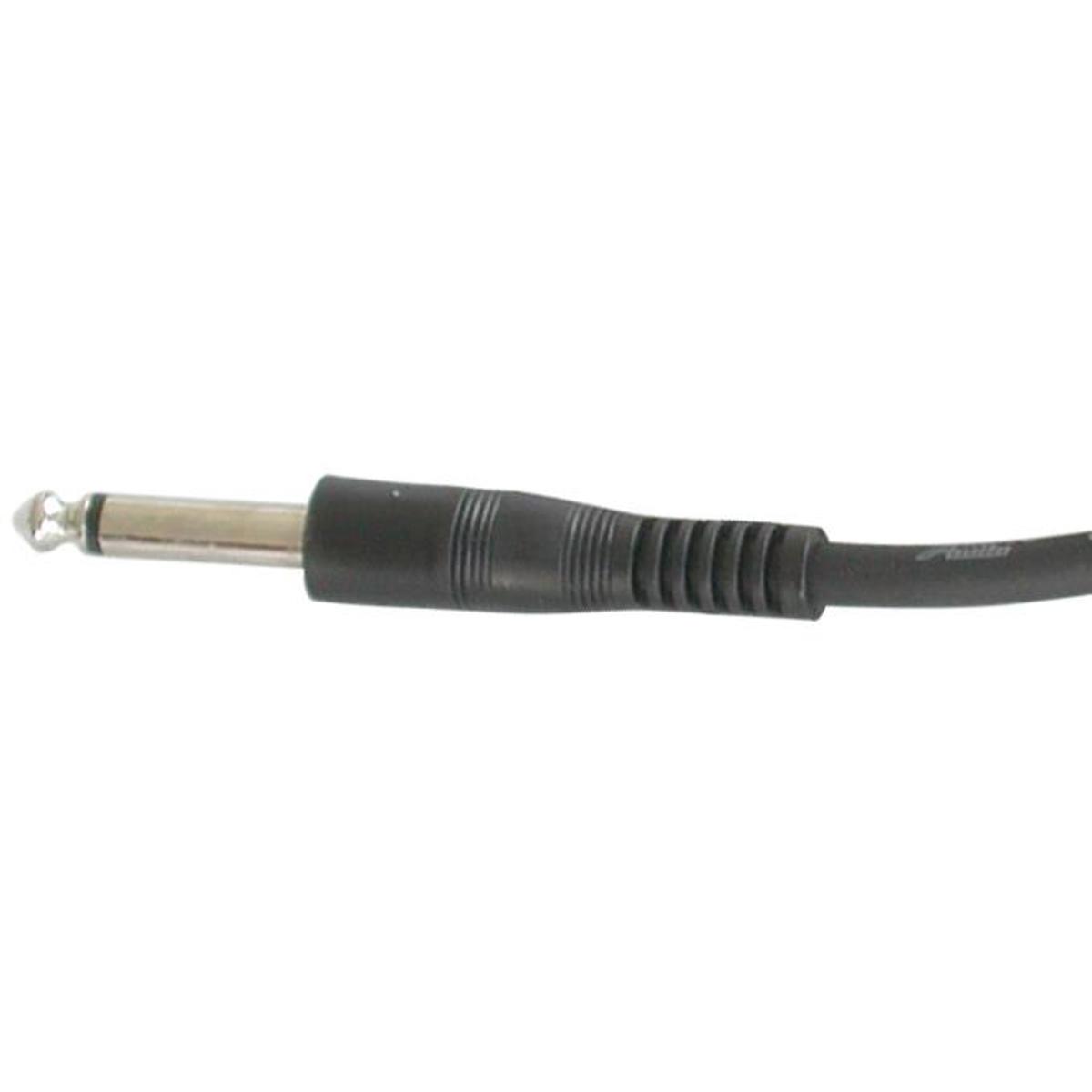 Image of Audio 2000s ADC2049 20'x6mm 1/4&quot; Plug to 1/4&quot; Plug Instrument Cable