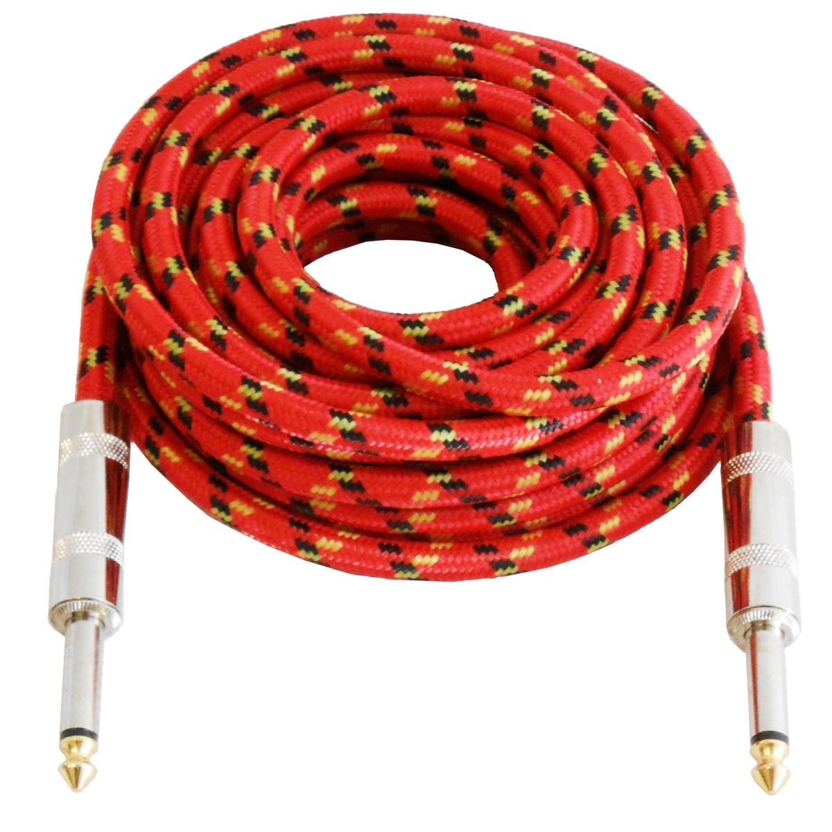 

Audio 2000s ADC204Y 10'x6.5mm 1/4" Straight to Straight Instrument Cable