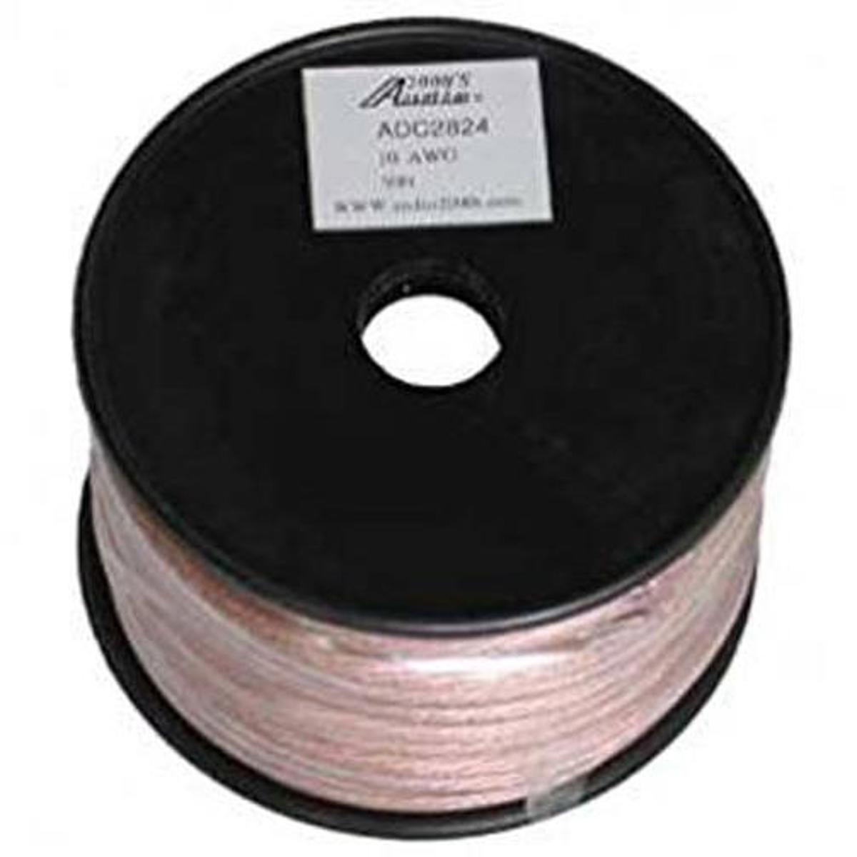 

Audio 2000s ADC2817 100' High Performance 16AWG Transparent Speaker Cable