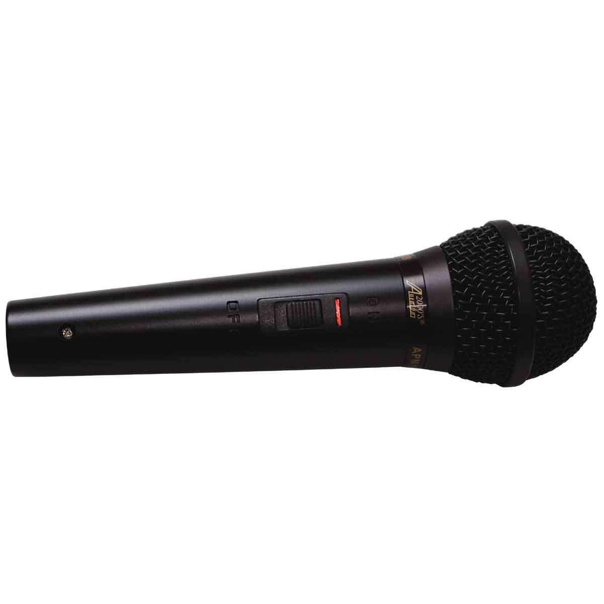 

Audio 2000s APM166ND-L Dynamic Mic with 20' XLRF to XLRM Lo-Z Cable, Black