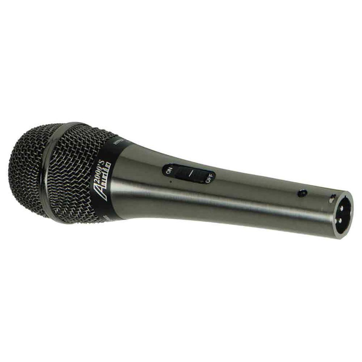 

Audio 2000s APM175 Dynamic Mic with 20' XLRF to 1/4" Hi-Z Cable and Mic Clip