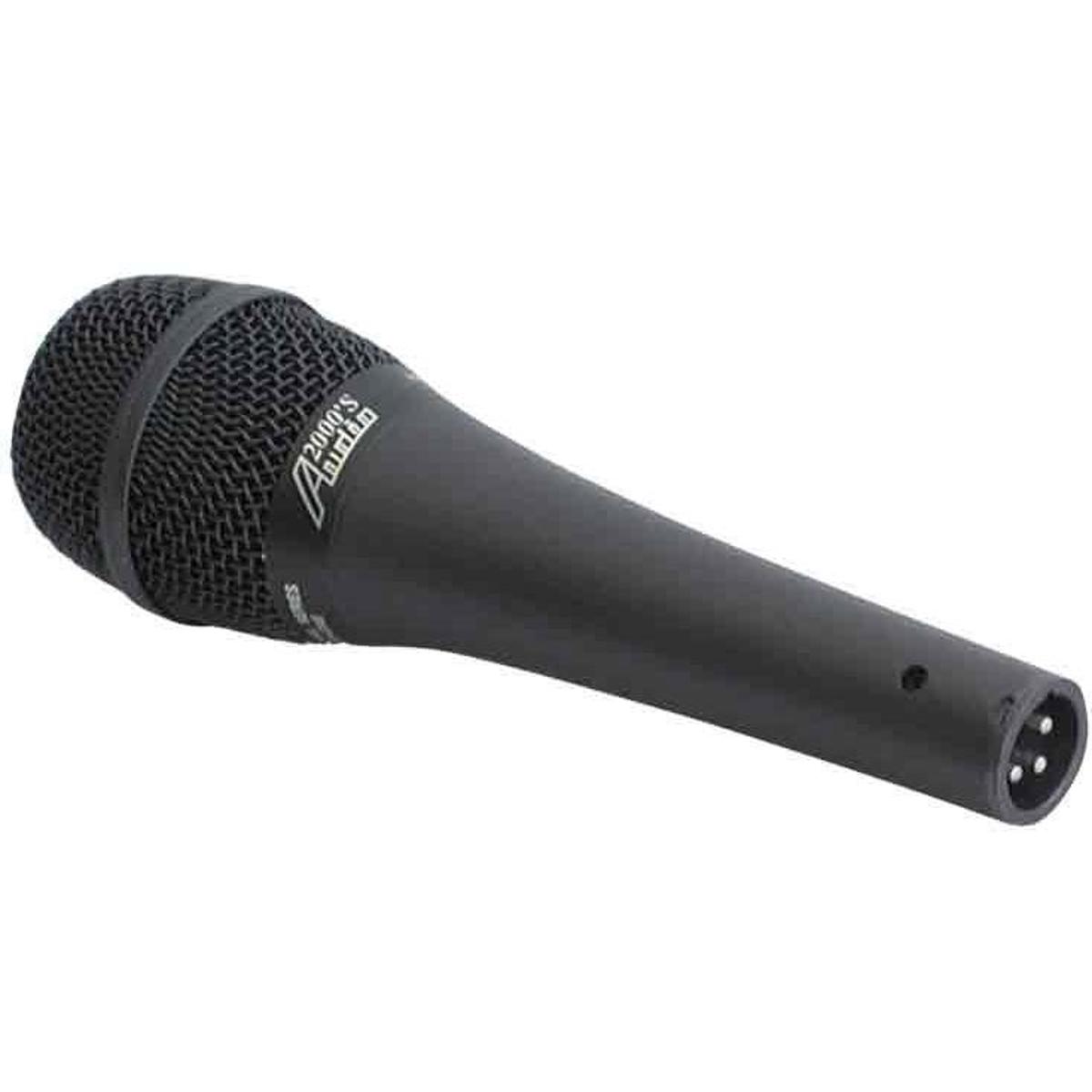 

Audio 2000s APM175PRO-L Dynamic Mic with 20' XLRF to XLRM Lo-Z Cable, Mic Clip