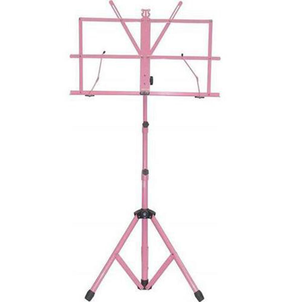 

Audio 2000s Foldable Sheet Music Stand, Pink
