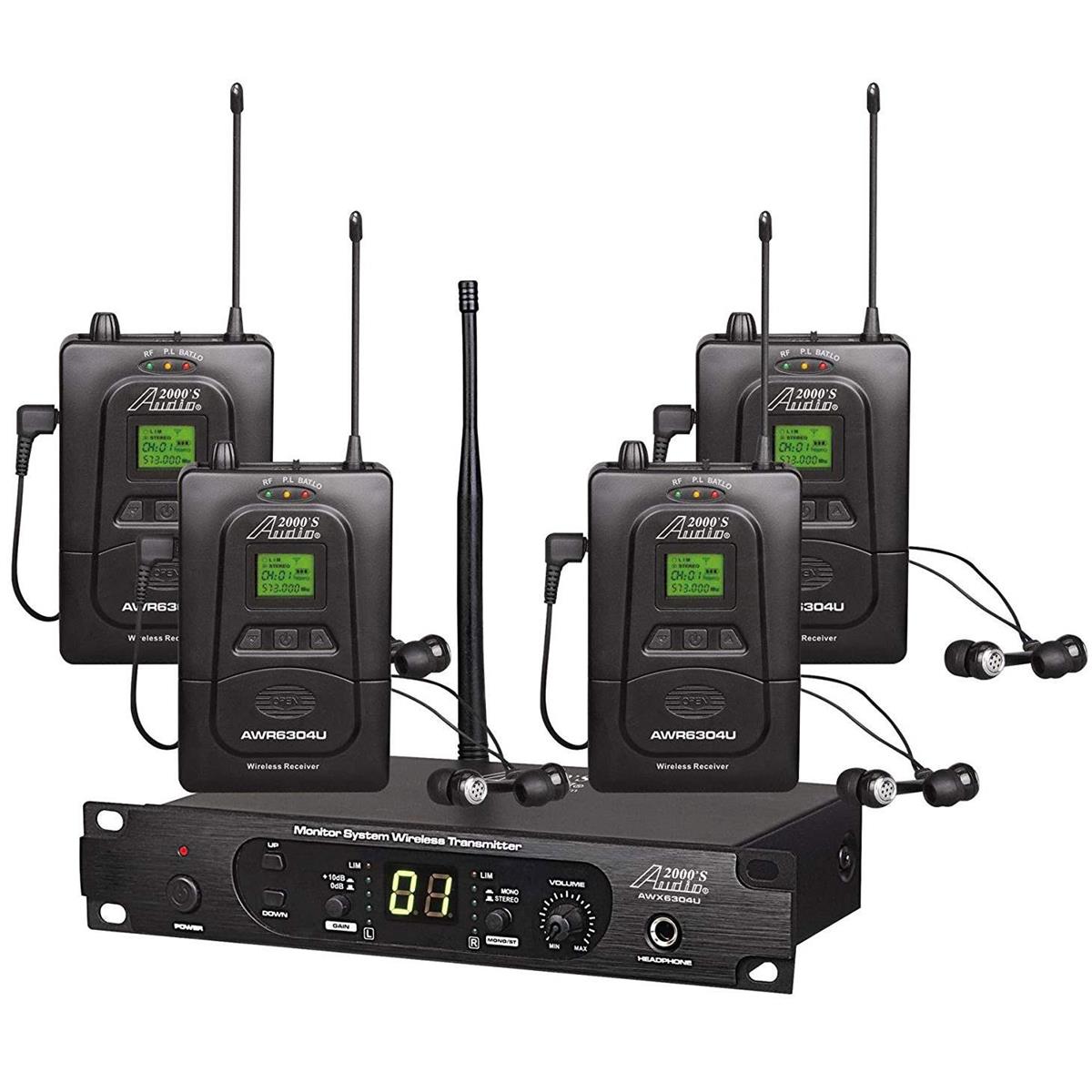 Image of Audio 2000s AWM6306U UHF Wireless In-Ear Monitoring System