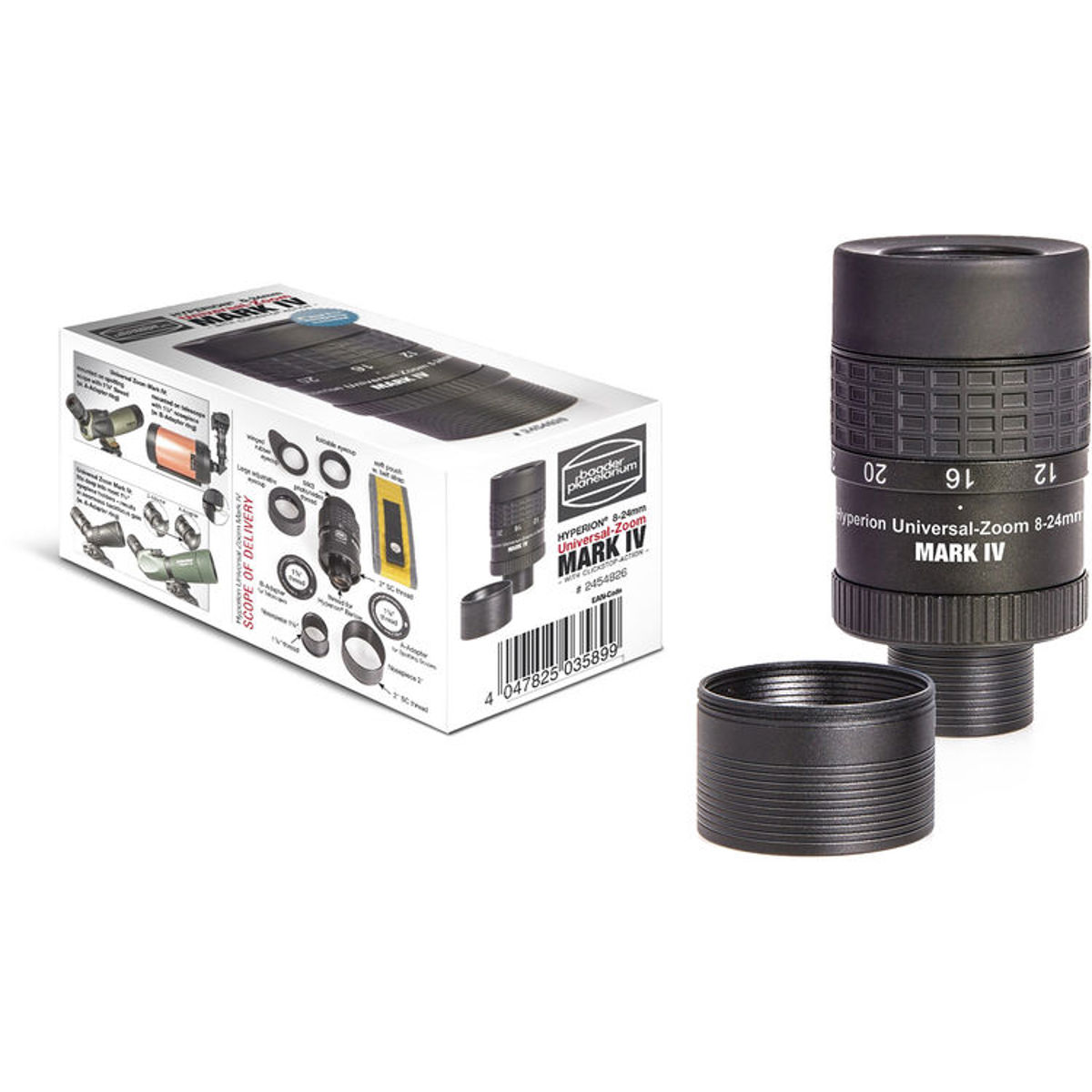 

Baader Planetarium 8-24mm Hyperion Clickstop Zoom Mark IV Eyepiece