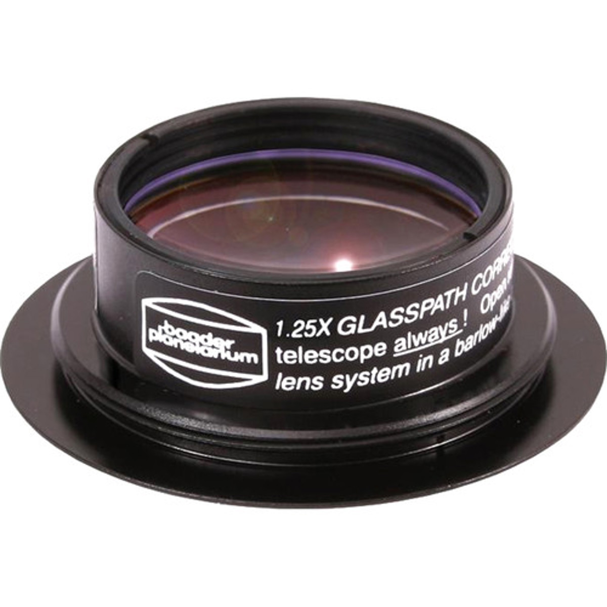 Image of Baader Planetarium 1:1.25 Glasspath Corrector for MaxBright Binocular Viewer