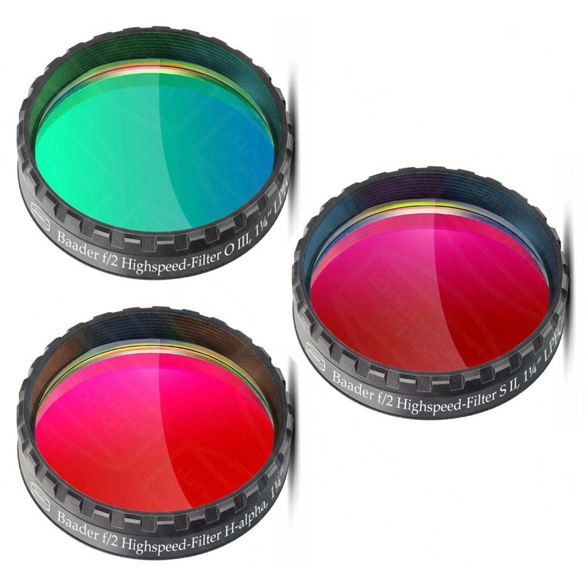 

Baader Planetarium 31mm Round f/2 High-speed Imaging H-alpha/OIII/SII Filter Set