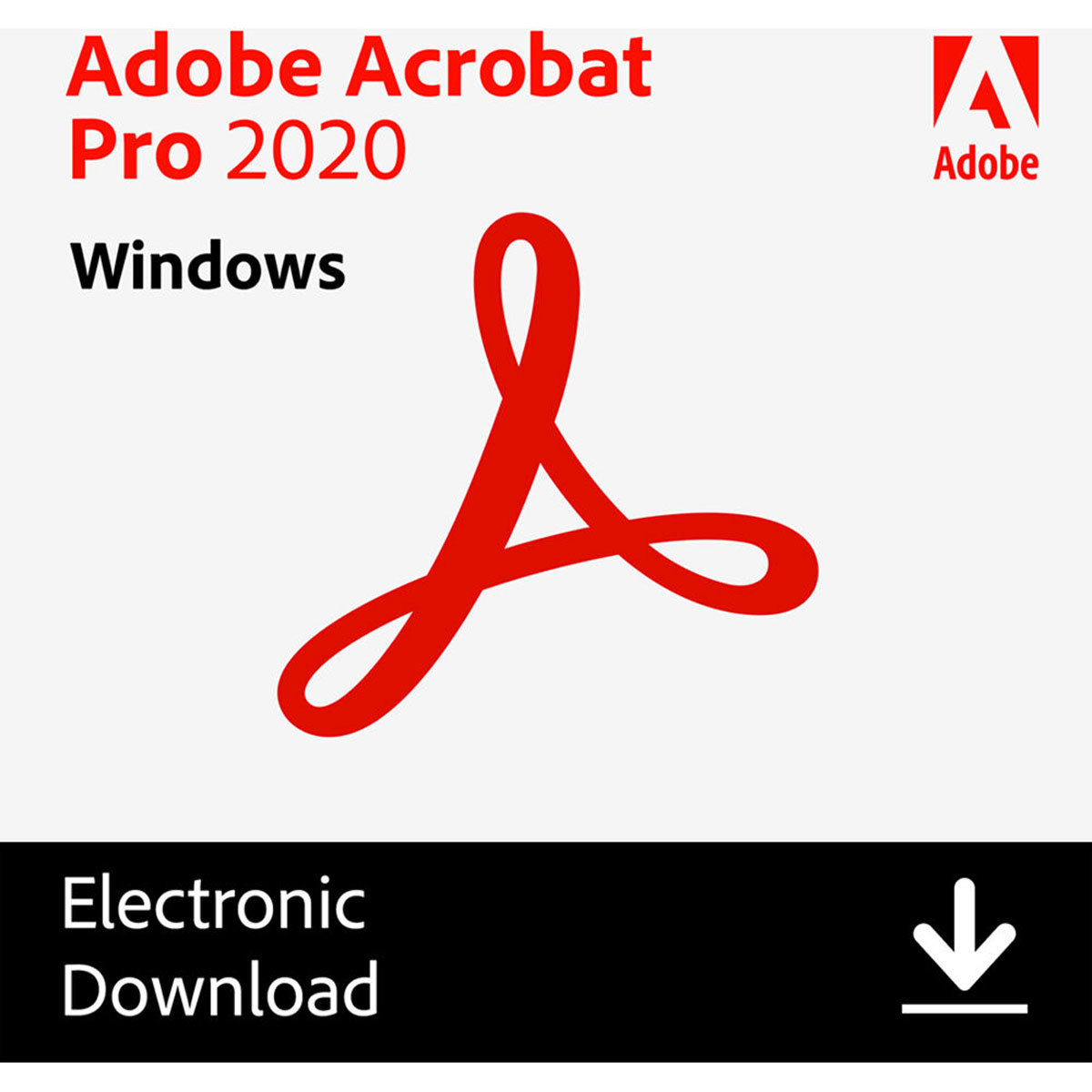 

Adobe Acrobat Pro 2020 Software for Windows, Download