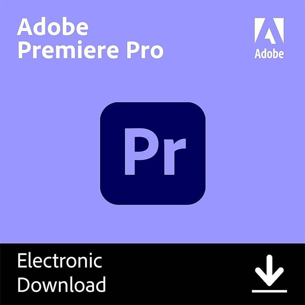 Image of Adobe Premiere Pro 1-Year Subscription