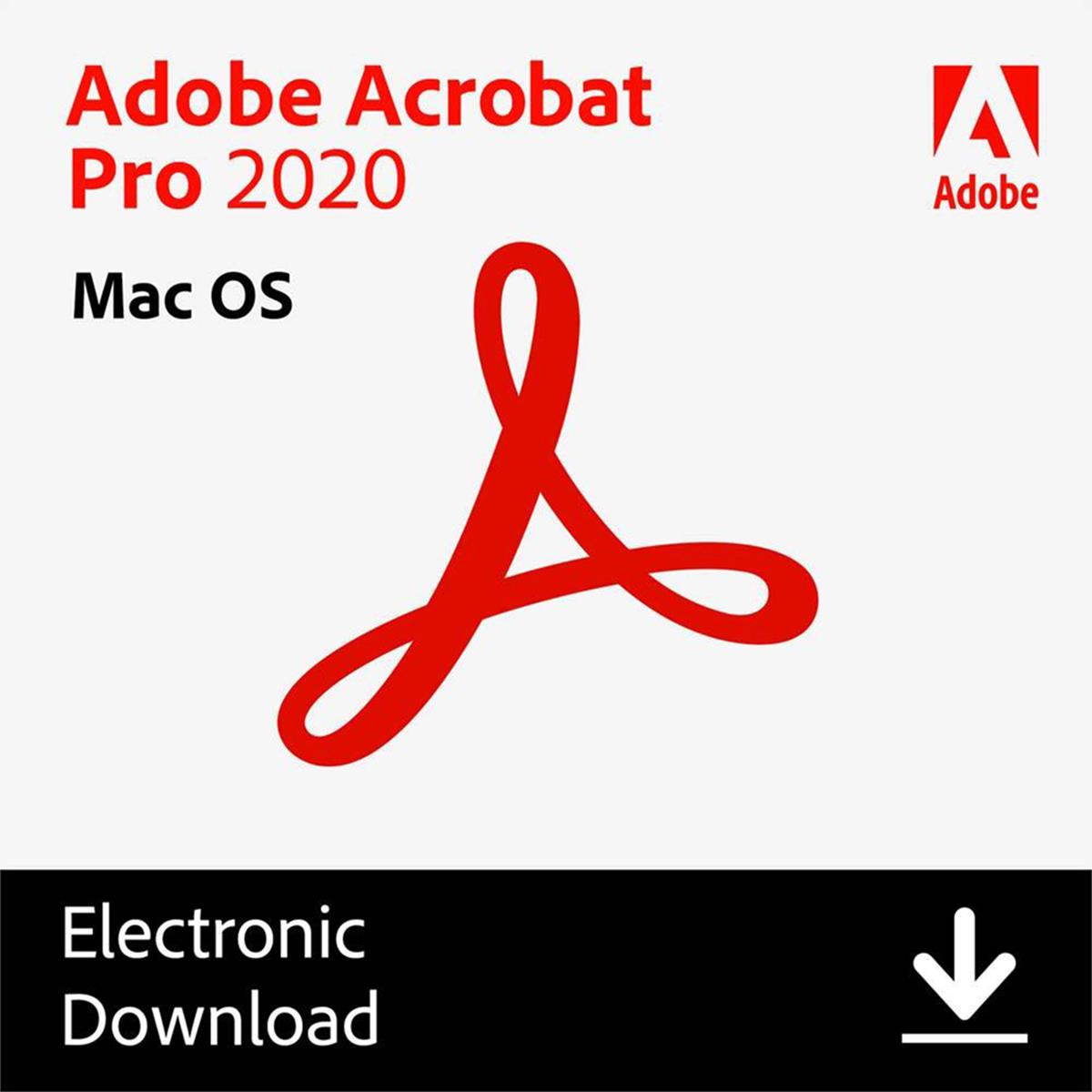 Image of Adobe Acrobat Pro 2020 Perpetual License for Macintosh