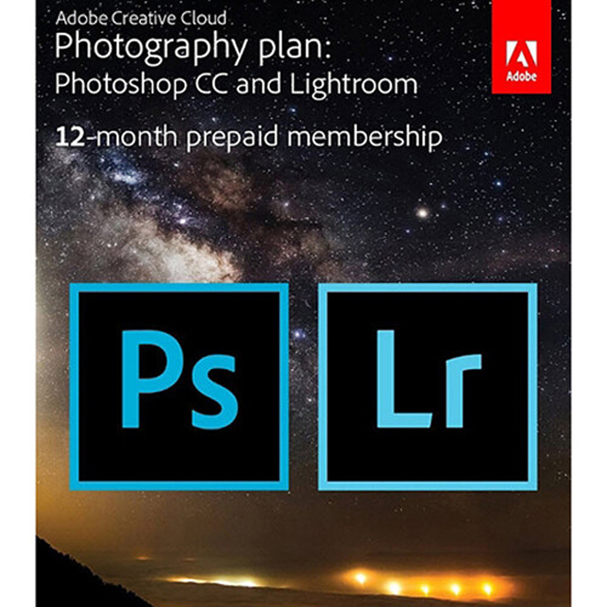 

Adobe Creative Cloud Photography Plan 12-Month Subscription, Key Card