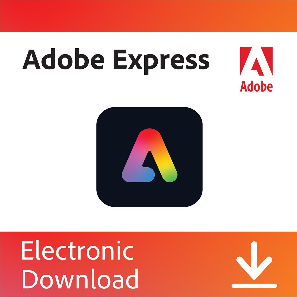 Image of Adobe Creative Cloud Express 1-Year Subscription