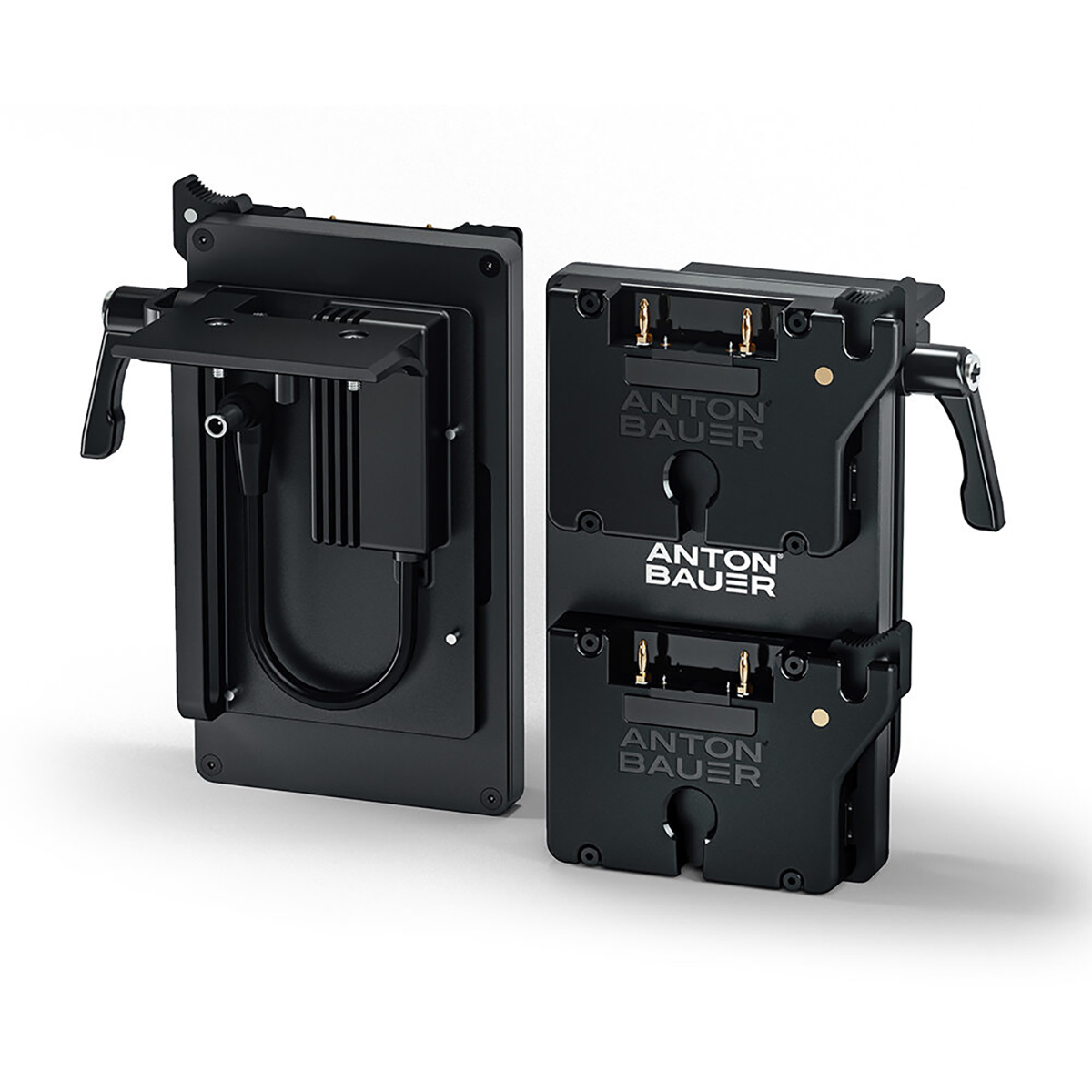 

Anton Bauer Dual Micro Battery Bracket w/P-Tap for PXW-FX9, Gold Mount, 2-Pack