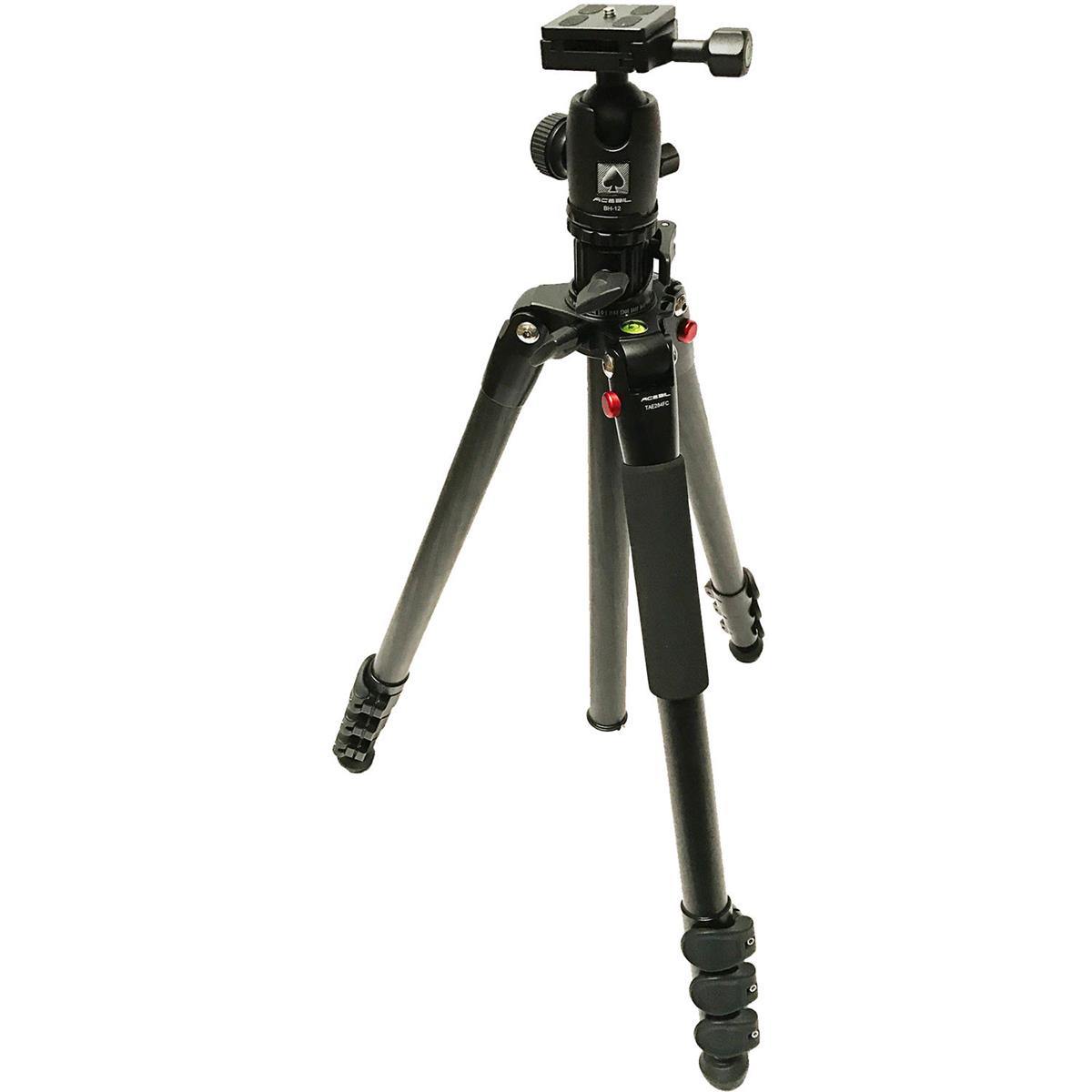Image of Acebil 4-Section Carbon Fiber Tripod with BH-12 Ball Head