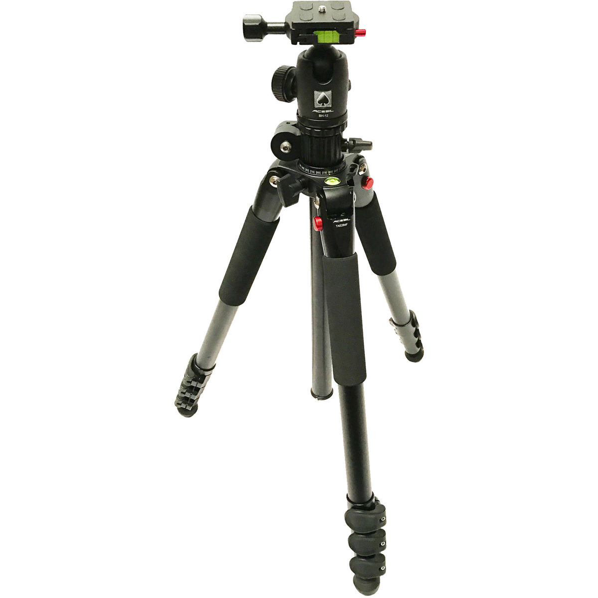 Acebil 4-Section Aluminum Tripod with BH-15 Ball Head