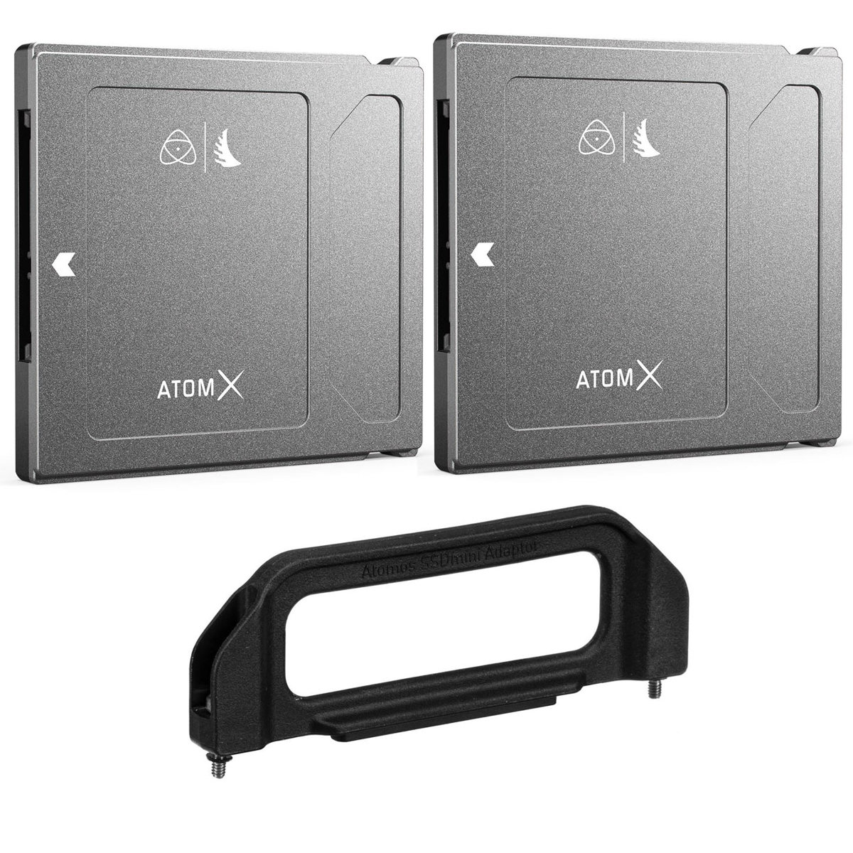 Angelbird 2x Angelbird AtomX SSDmini 2TB Atomos Recording SSD + Atomos Adapter Handle