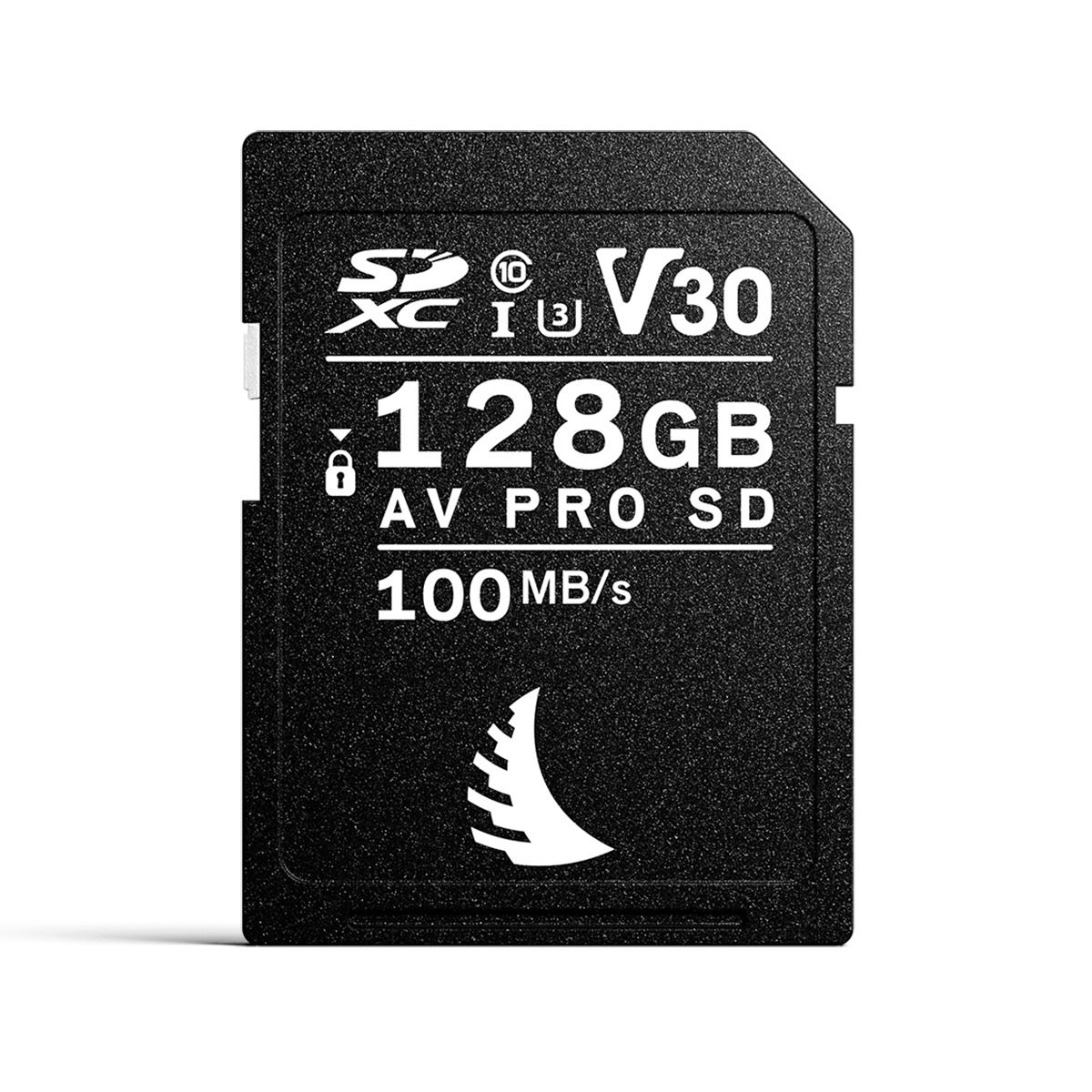 Image of Angelbird AV PRO SD V30 UHS-I SDXC Memory Card 128GB Single
