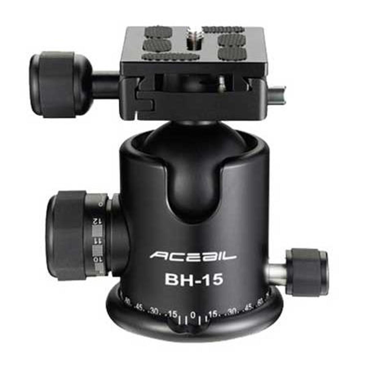 

Acebil BH-15 Aluminum 45mm Photo Ball Head, 4.33" Height