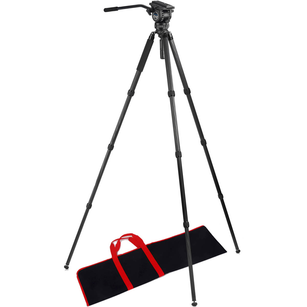 

Acebil CS-28/CT764 Professional 4-Section CF Tripod with CH2 75mm Fluid Head