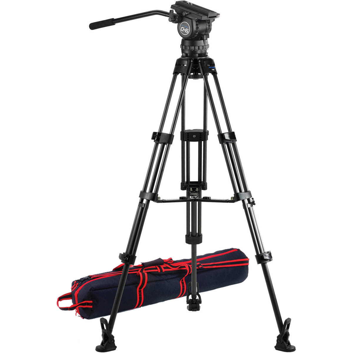 

Acebil CS-682CM Professional 2-Section CF Tripod, CH6 Head & MS-5 Mid Spreader