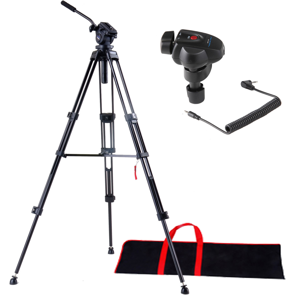 

Acebil i-705DX Prosumer 3-Section Al Tripod, H705 Head and SZ300 Zoom Controller