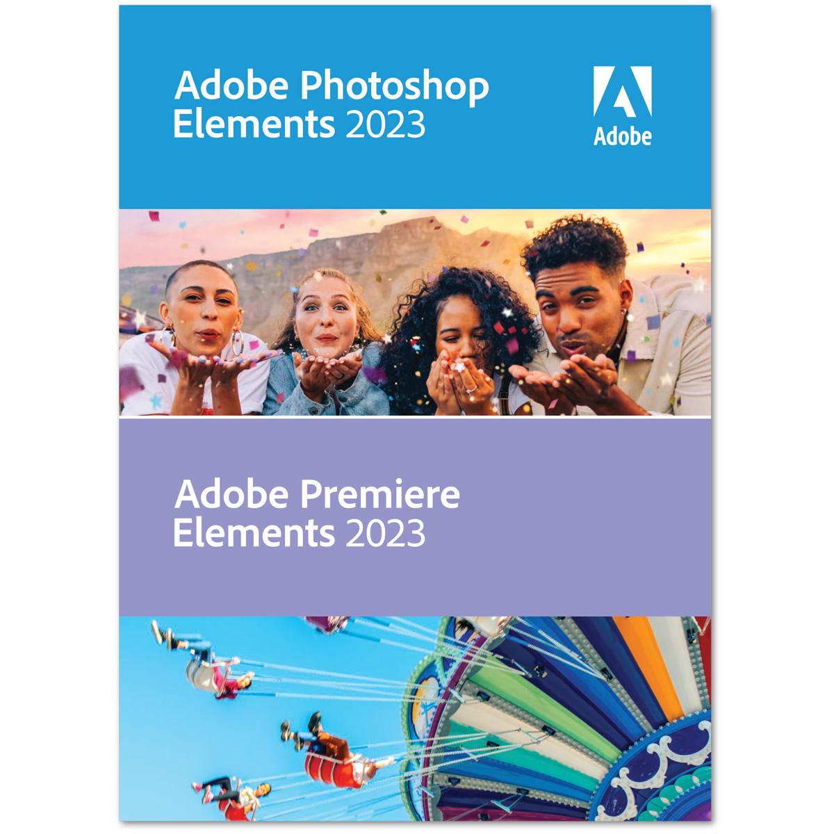 

Adobe Photoshop 2023 and Premiere Elements 2023 for Win & Mac
