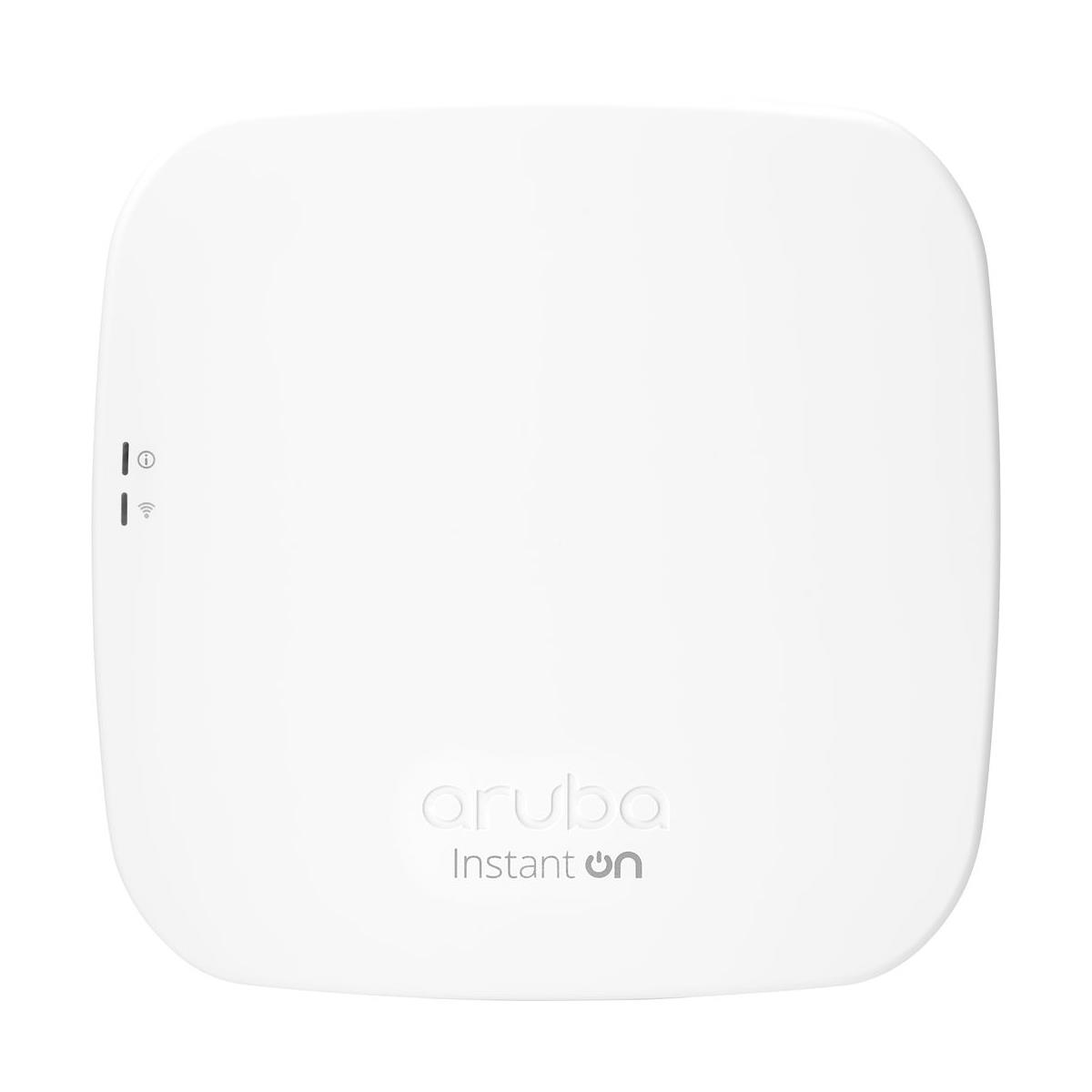 Image of Aruba Instant On AP12 Indoor Access Point with DC Power Adapter and Cord Bundle