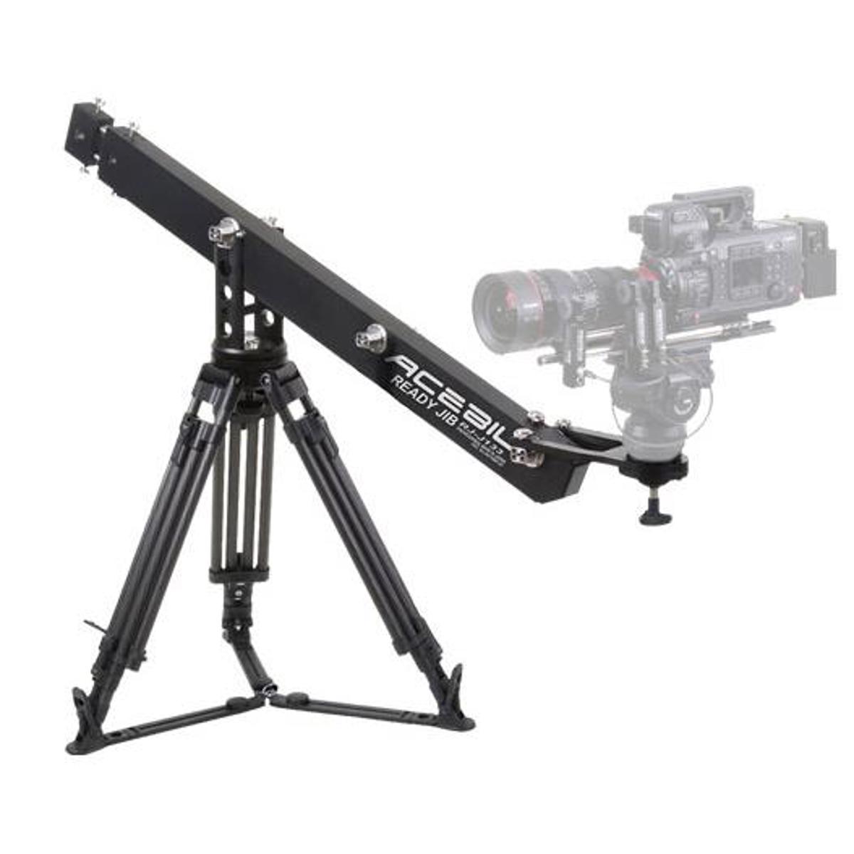 

Acebil Ready Jib Kit2, Ready Jib Arm, CINE100A Tripod, 66 lbs Capacity