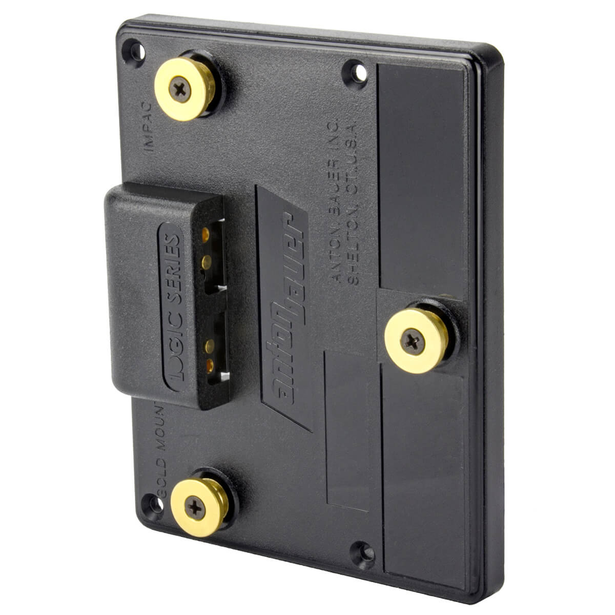 

Anton Bauer Milled CP Back Raised Male Gold Mount Plate