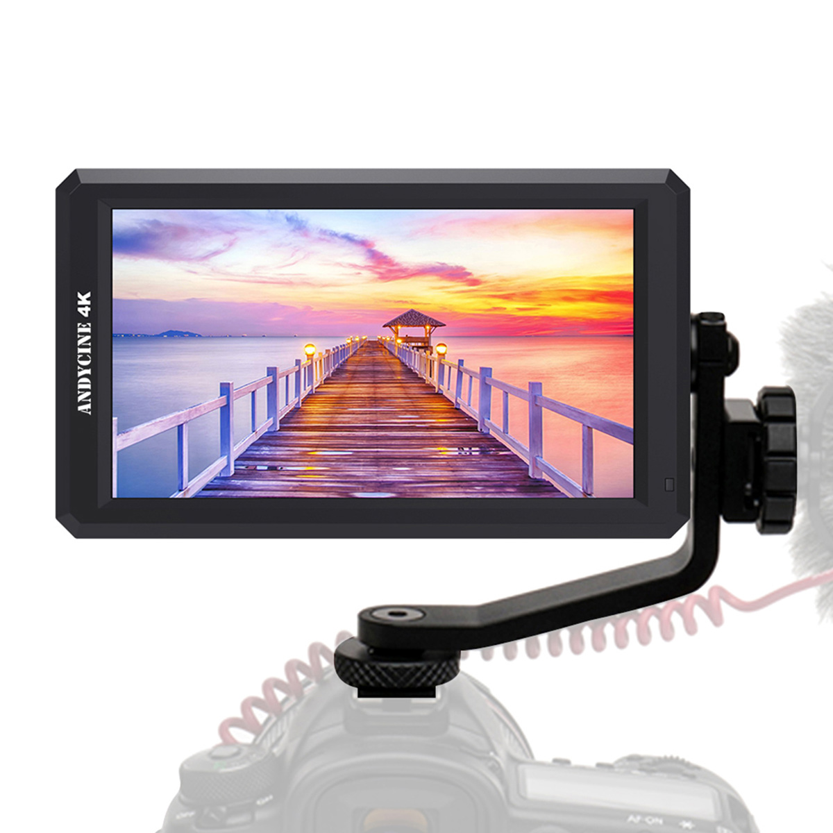 

AndyCine ANDYCINE A6 5.7" IPS Full HD Camera Field Monitor, 4K HDMI Input/Output