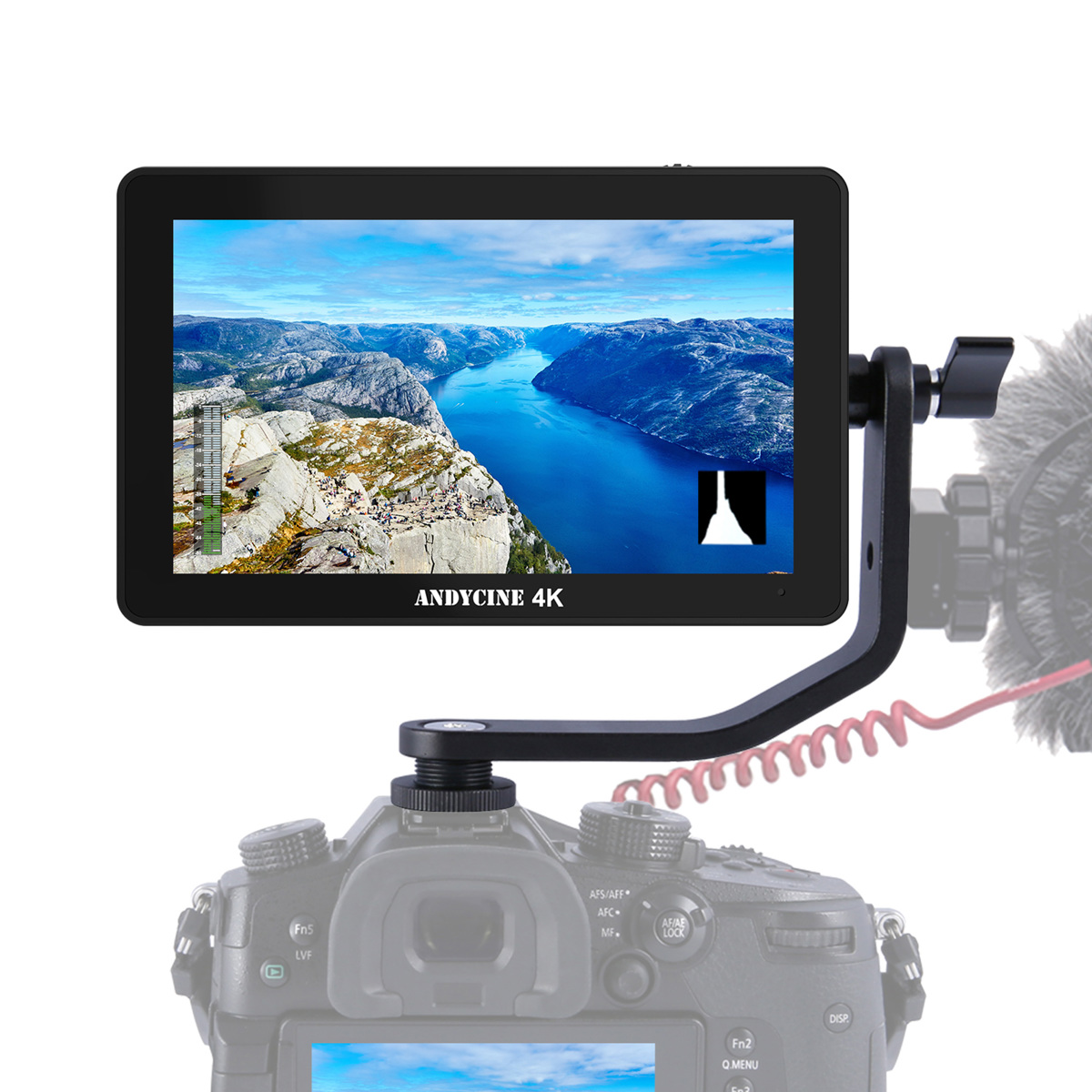 

AndyCine ANDYCINE A6 Plus 5.5" IPS FHD Camera Field Touch Monitor, 4K HDMI Input/Output