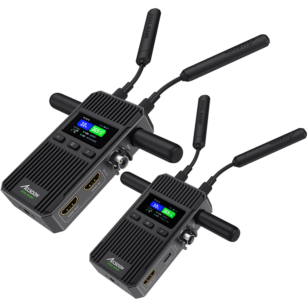 

Accsoon CineView 2 SDI/HDMI Wireless Video Transmission System, 1500' Range