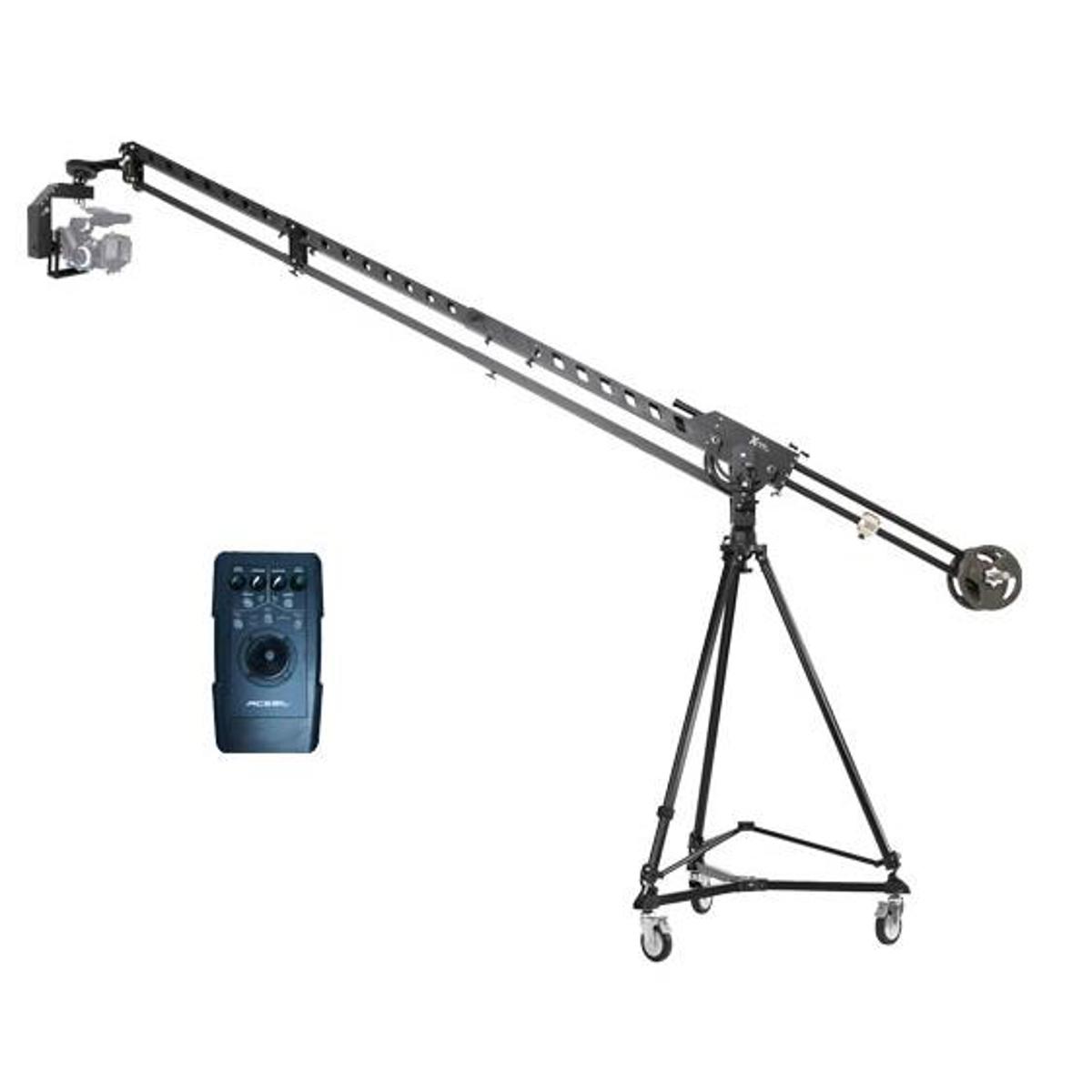 

Acebil X-CRANE Telescopic Crane Kit 2, D-5 Dolly, X-HEAD Remote Controlled Head