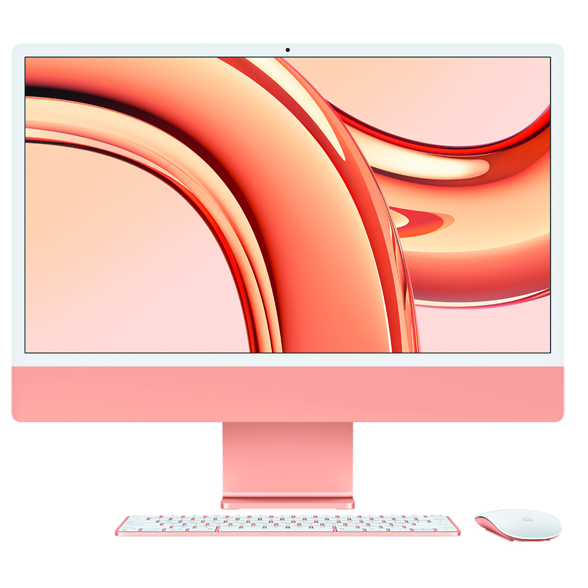 

Apple iMac 24" Retina 4.5K Display with Magic Keyboard w/Touch ID (Late 2023) Orange Gigabit Ethernet 8-Core / 10-Core Standard Keyboard 24GB 512GB SSD