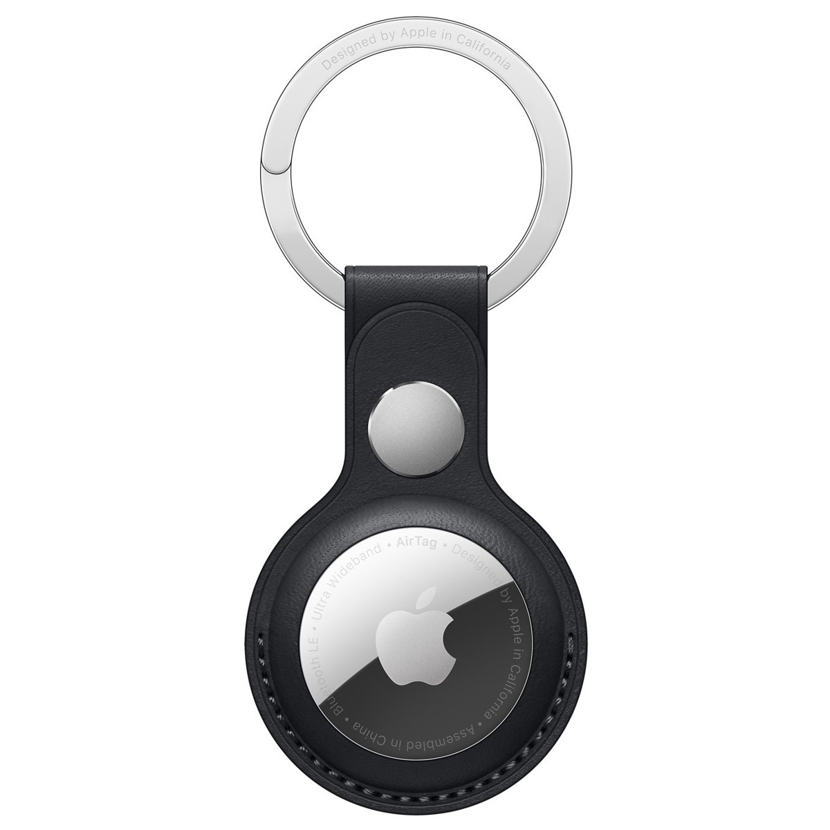

Apple AirTag Leather Key Ring, Midnight