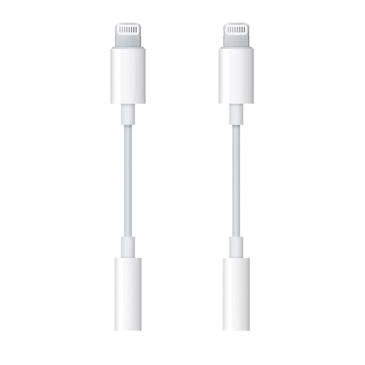 Image of Apple 2 Pack Lightning to 3.5mm Headphone Jack Adapter