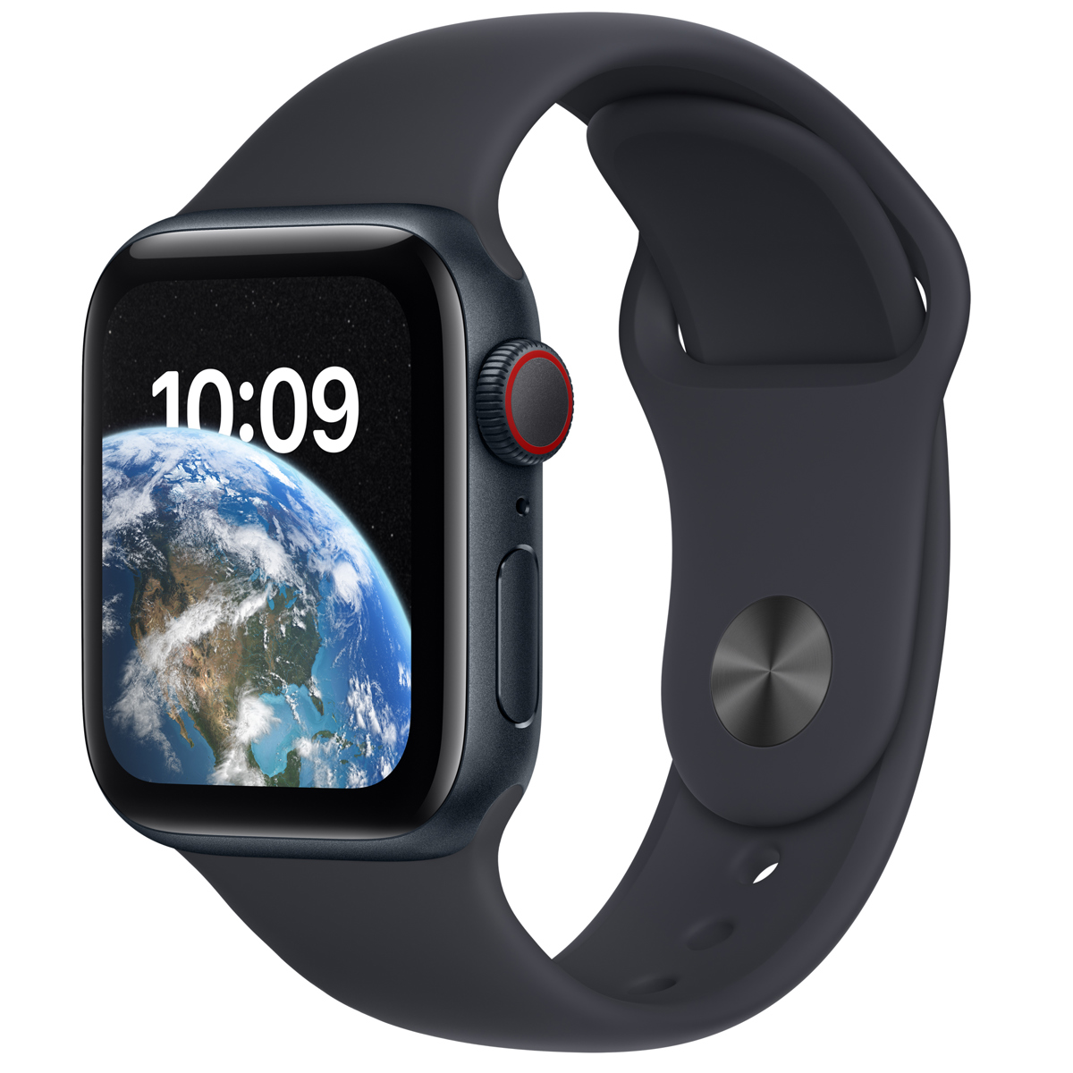 

Apple Watch SE GPS + Cell, 40mm Midnight AL Case w/Midnight Sport Band, S/M,2022