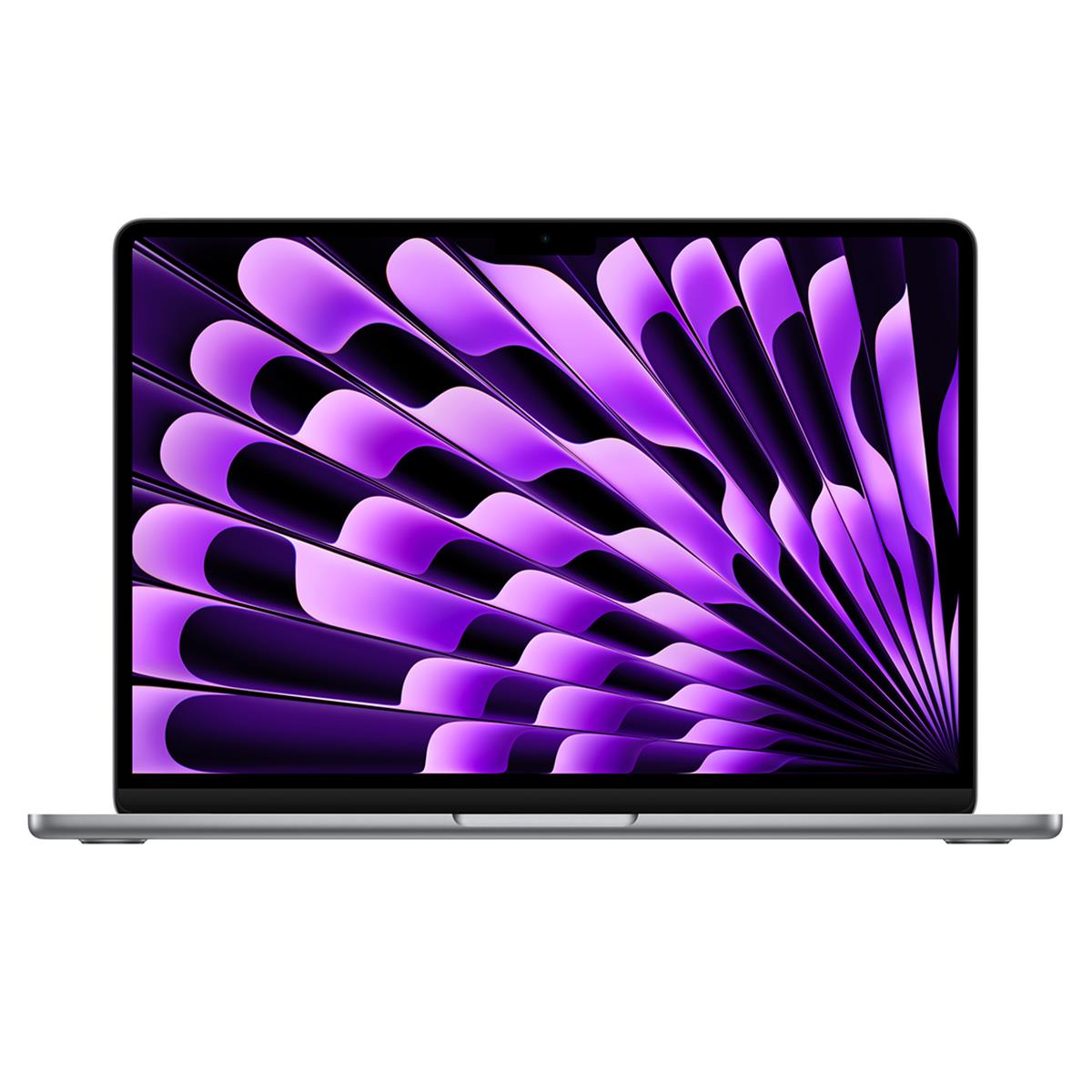 Image of Apple MacBook Air 13.6&quot; with M3 Chip (Early 2024) Space Gray 8-Core / 8-Core 8GB 30W Adapter 256GB SSD