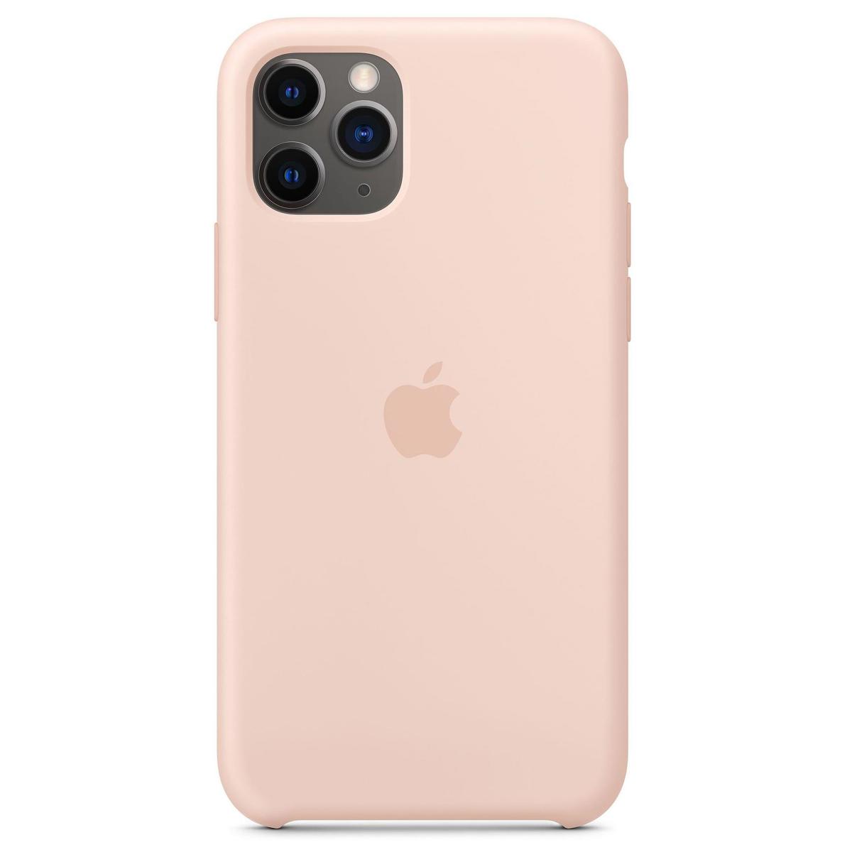 

Apple Silicone Case for iPhone 11 Pro, Pink Sand