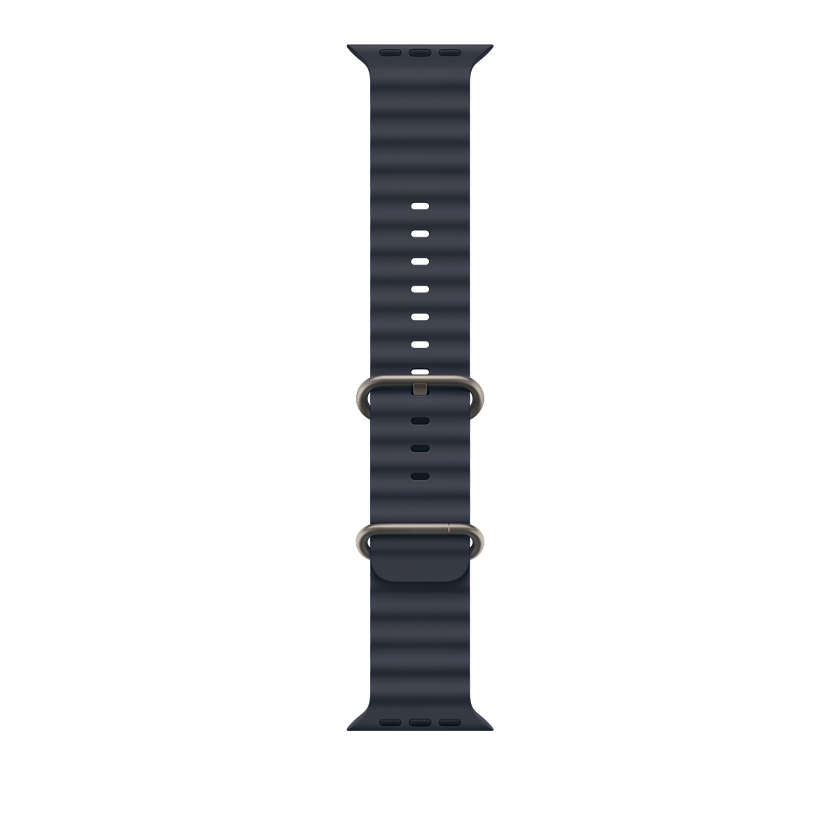 

Apple 49mm Ocean Band Navy Natural Titanium