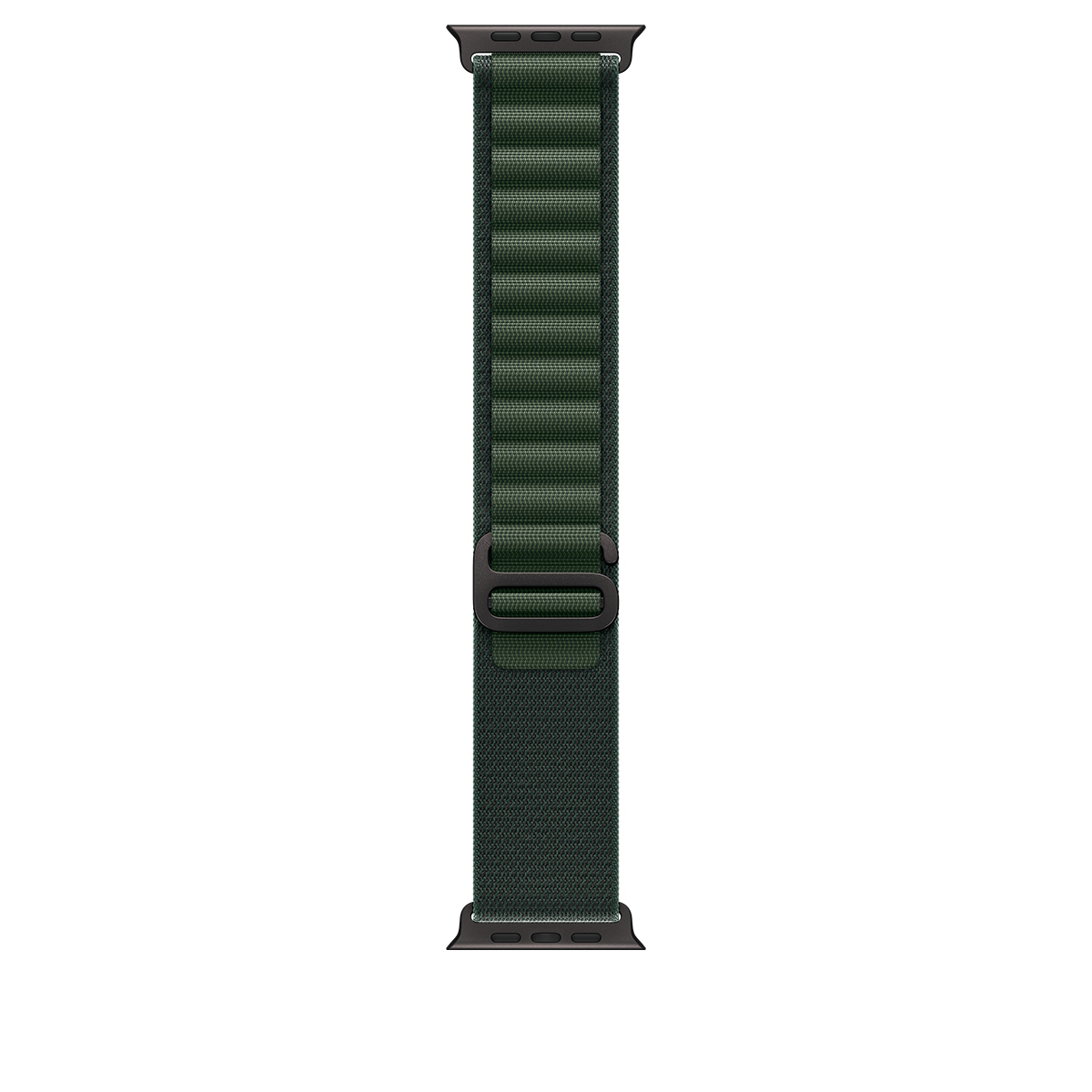 

Apple 49mm Alpine Loop Dark Green Black Titanium Small
