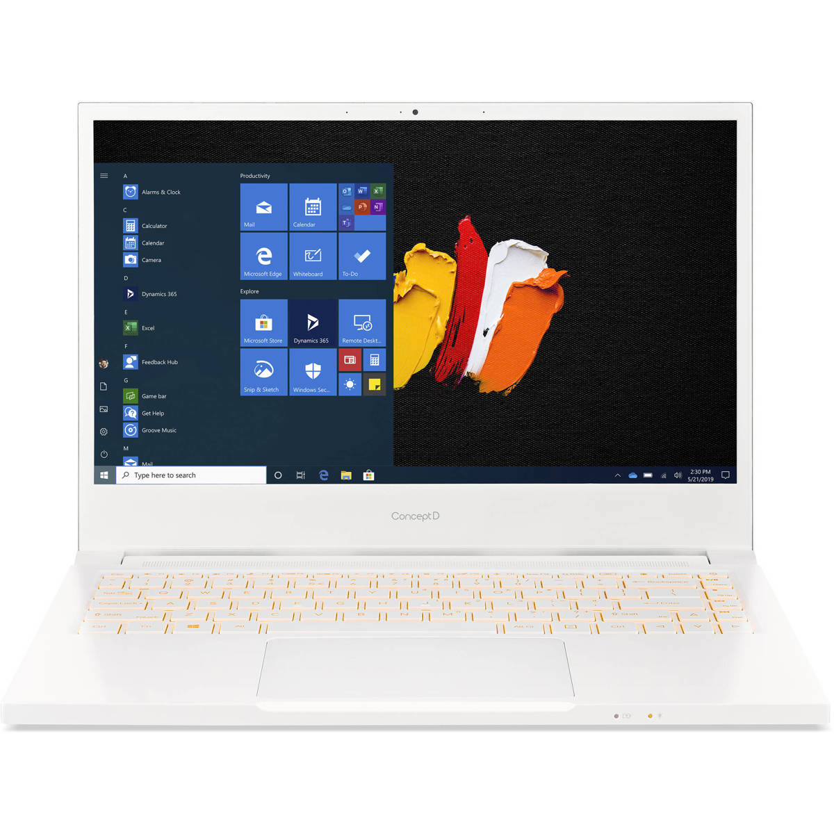 

Acer ConceptD 3 14" FHD, i7-10750H, 16GB, 1TB SSD, GTX 1650 Ti Max-Q, W10P,White