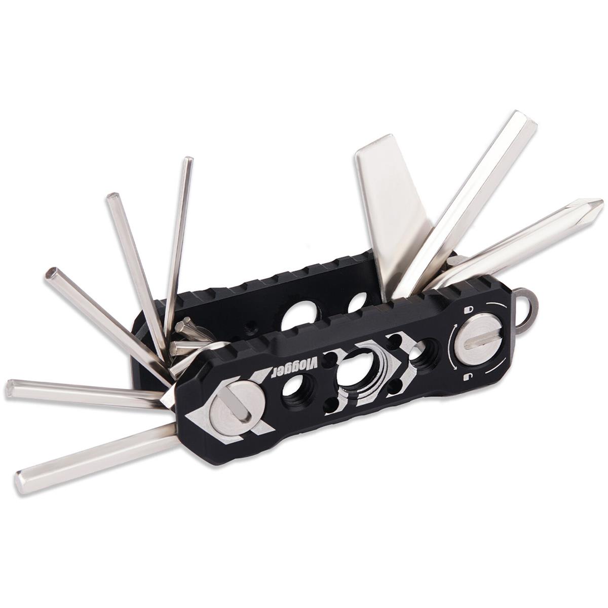 Image of AndyCine QCS Multi-Tool Folding Tool Set with Eight Functional Tools